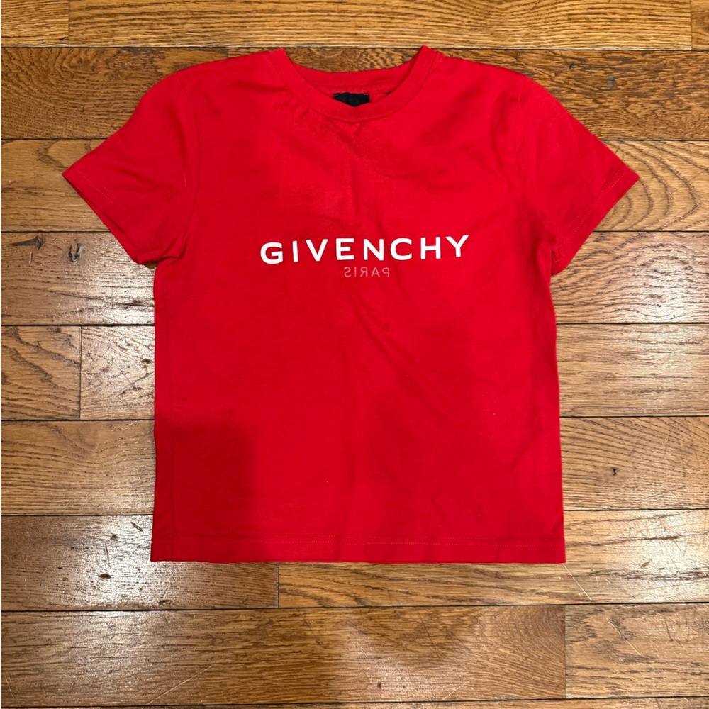 Givenchy Red Kids T-Shirt